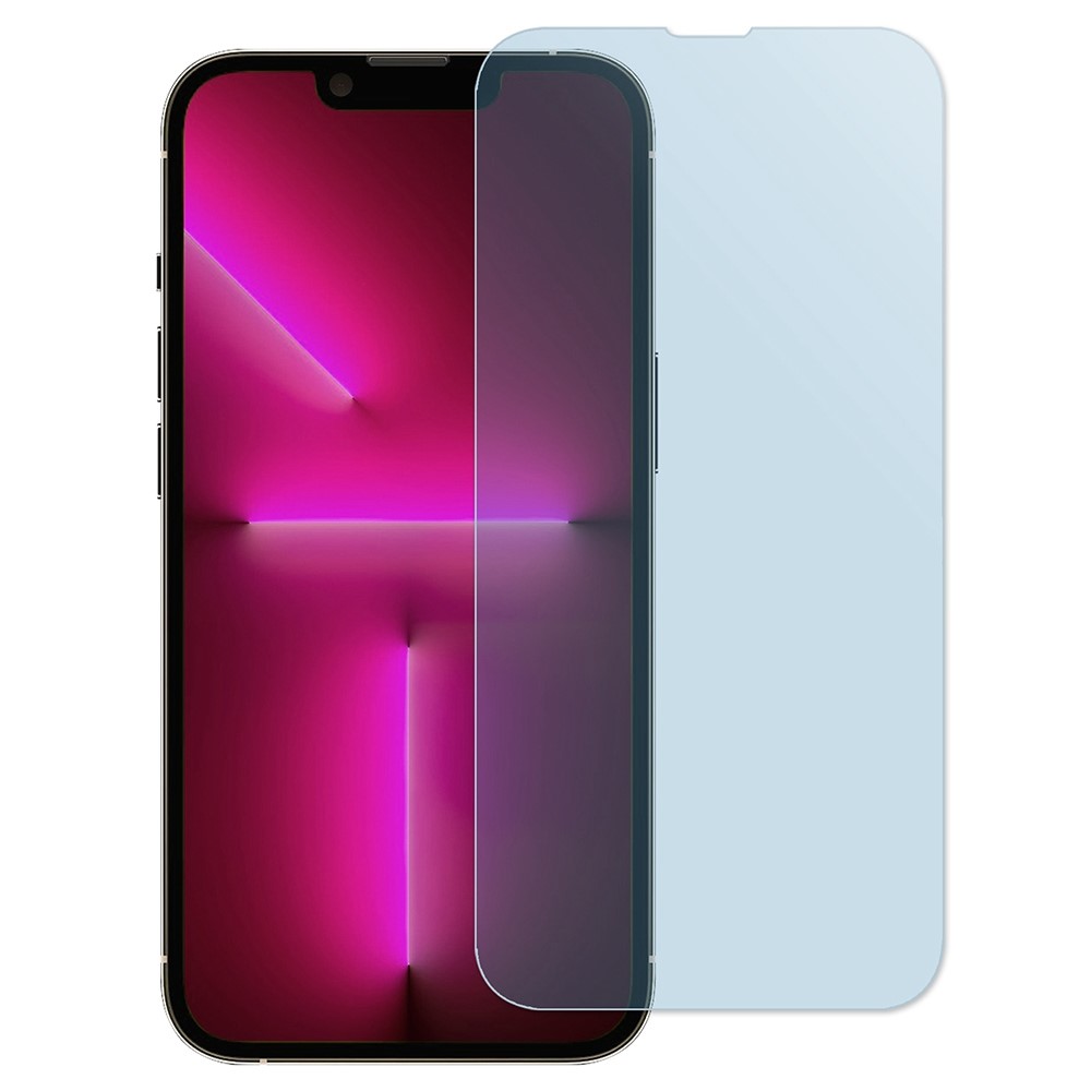 Anti-blue-ray AGC Tempered Glass Film for iPhone 14 Max 6.7 inch, Explosion-proof Full Cover HD Clear Screen Protector-1
