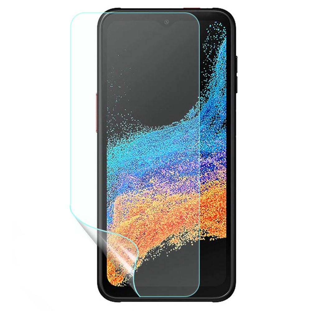 For Samsung Galaxy Xcover6 Pro 5G Anti-scratch Soft Film Anti-bubble HD Clear PET Screen Protector-1