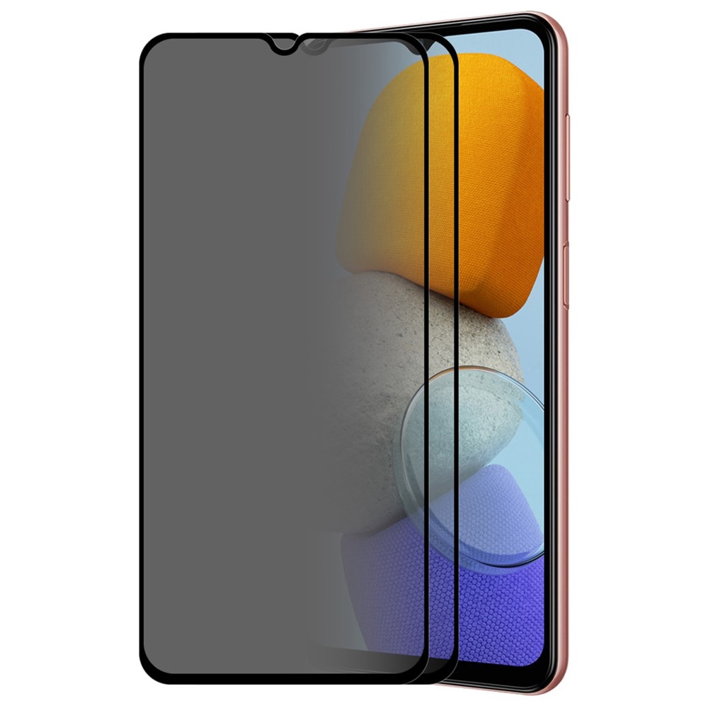 ENKAY HAT PRINCE 2Pcs / Set For Samsung Galaxy M13 5G / M23 5G / F23 5G / M33 5G (Global Version) Tempered Glass Film 28 Degree Anti-spy Full Screen Protector-1