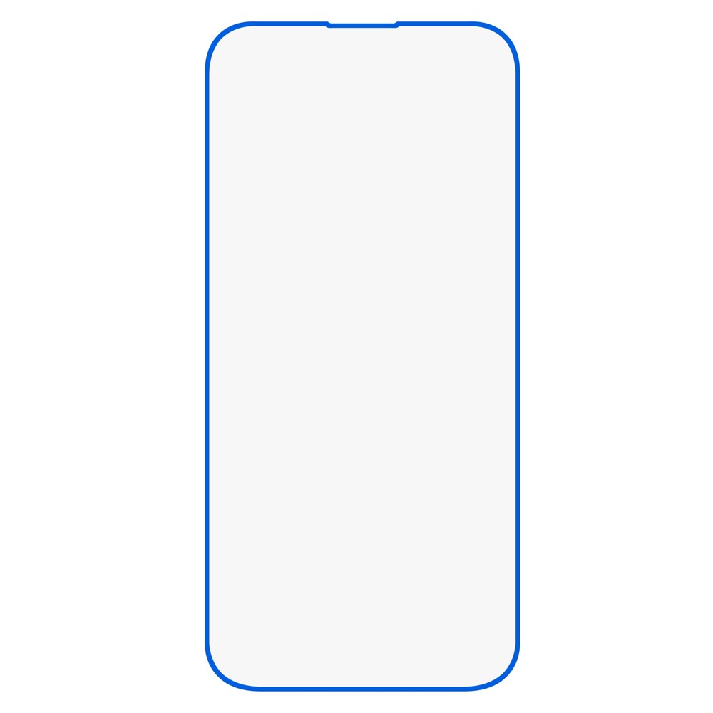 For iPhone 14 Pro 6.1 inch Luminous Screen Protector Ultra Clear Anti-explosion Tempered Glass Film - Blue-2