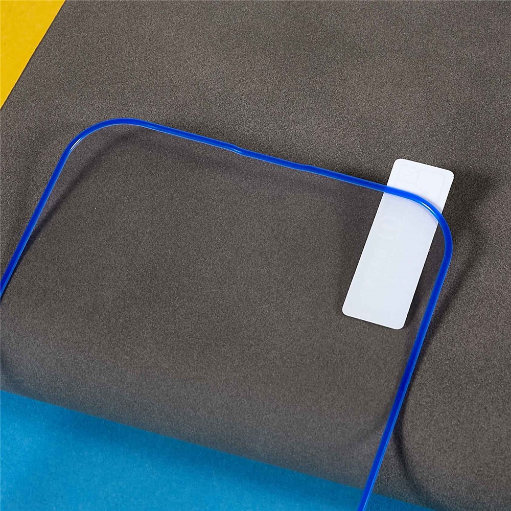 For iPhone 14 Pro 6.1 inch Luminous Screen Protector Ultra Clear Anti-explosion Tempered Glass Film - Blue-4