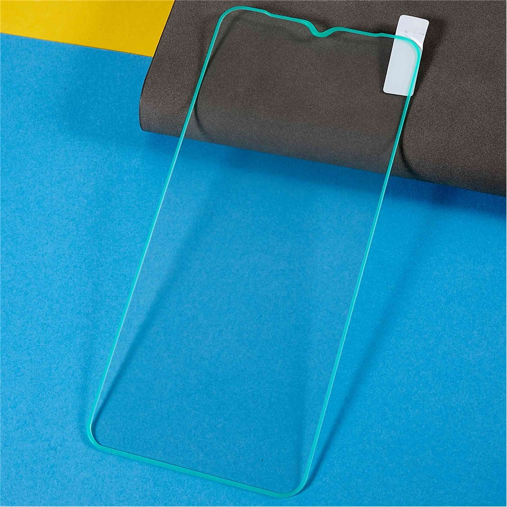 For Samsung Galaxy A23 4G (165.4 x 76.9 x 8.4mm) Luminous Full Covering Screen Protector Anti-explosion Tempered Glass Film - Cyan-3