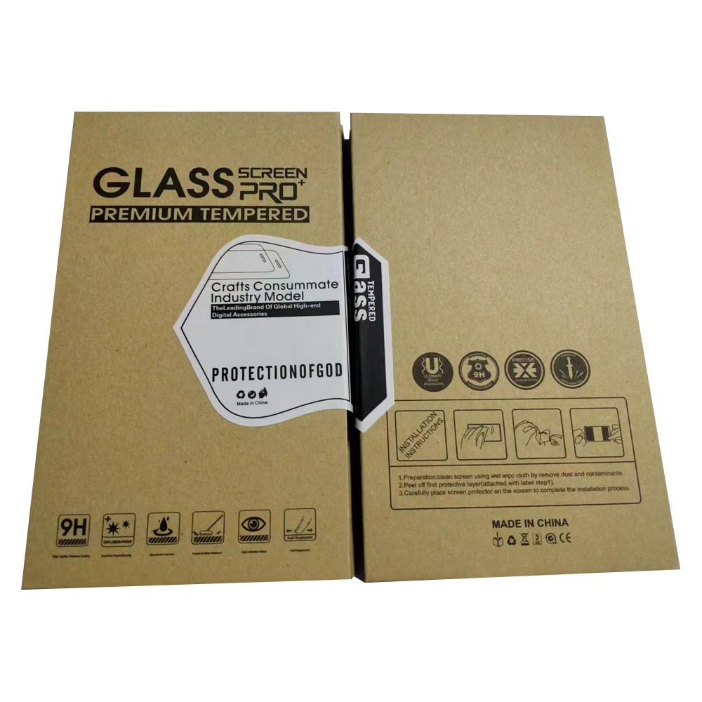 For iPhone 14 Pro 6.1 inch Ultra Clear High Aluminum-Silicone Screen Protector Full Covering Anti-dust Tempered Glass Film-8