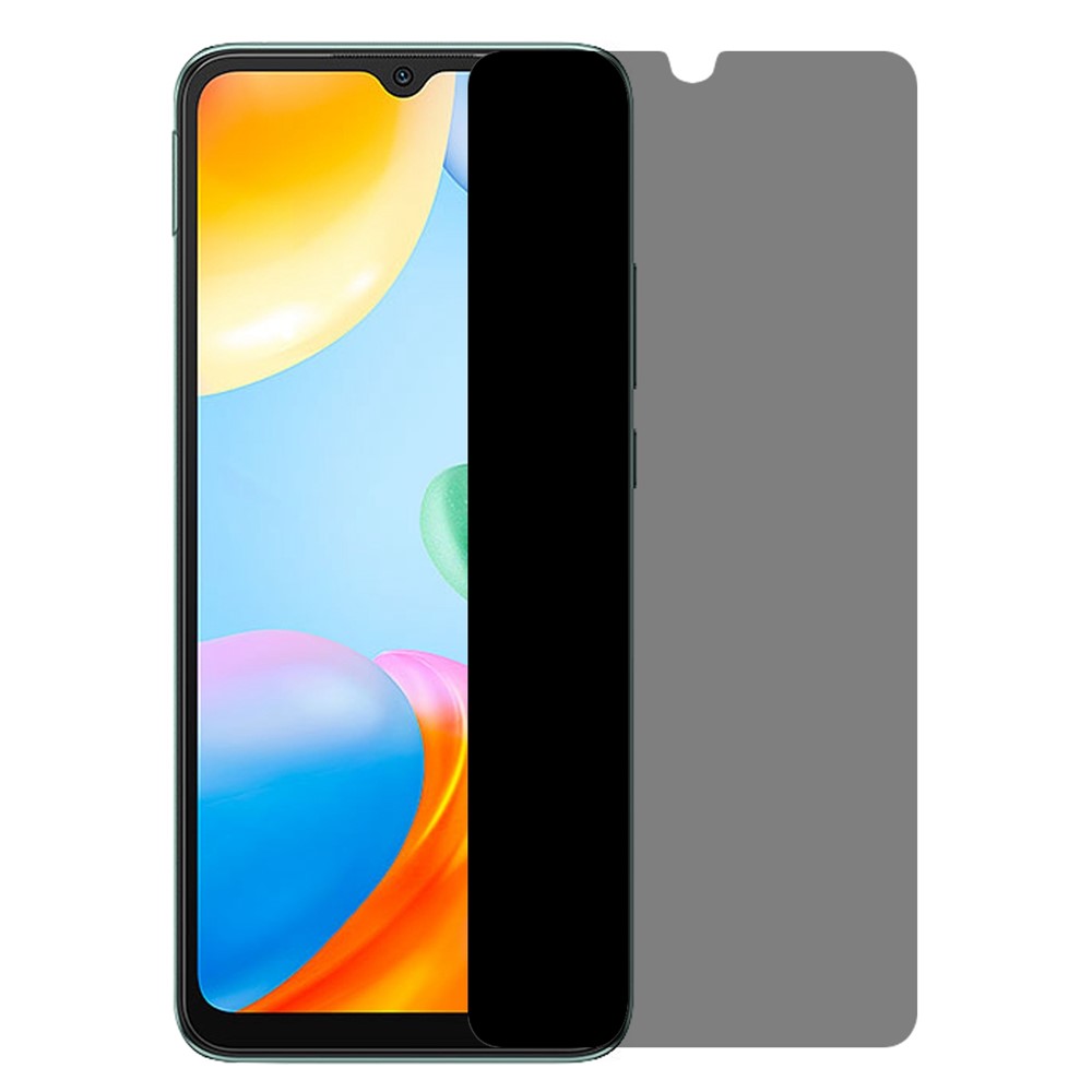 For Xiaomi Redmi 10C 4G Full Covering 9H Tempered Glass Privacy Protection Anti-spy Screen Protector-1