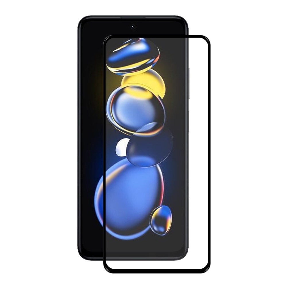 Enkay Hat Prince Pour Xiaomi Poco X4 GT 5G / Redmi Note 11T Pro 5G / Remarque 11T Pro + 5G Protecteur en Plein Écran Gale Complète 9H 0,26 mm 2,5d Film de Verre en Aluminium-silicium Élevé