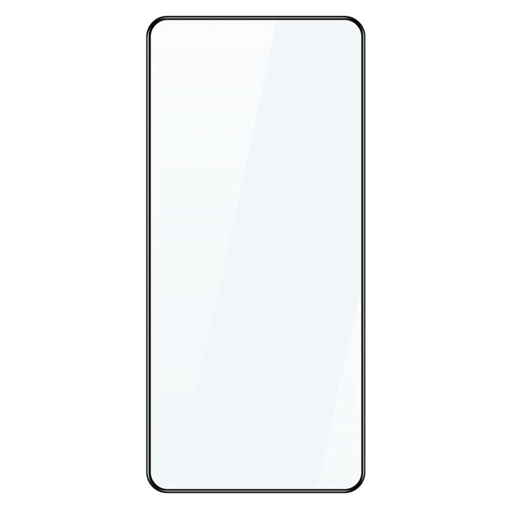 AMORUS For Xiaomi 12 5G / 12X 5G / 12S 5G Full Screen Protector Tempered Glass 3D Curved Edges Full Glue Screen Film Silk Printing Edge - Black-2