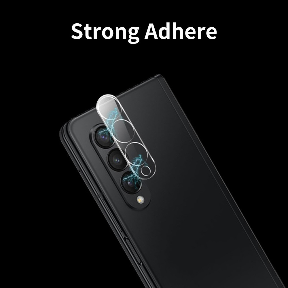 ENKAY HAT-PRINCE 2Pcs / Set Camera Lens Protector for Samsung Galaxy Z Fold4 5G, Ultra HD Clear Tempered Glass Full Cover Protective Film-7