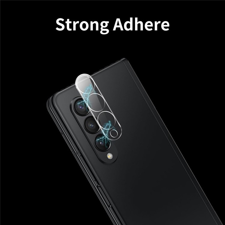 ENKAY HAT-PRINCE for Samsung Galaxy Z Fold4 5G Tempered Glass Camera Lens Protector Full Cover Anti-Scratch Clear Back Camera Lens Cover-7