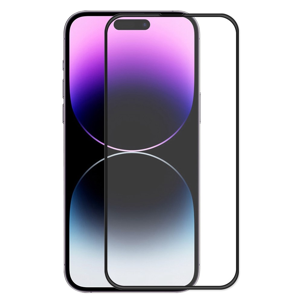 ENKAY HAT PRINCE For iPhone 14 Pro Max 6.7 inch Tempered Glass Full Screen Protector Full Glue Anti-explosion Screen Film-1
