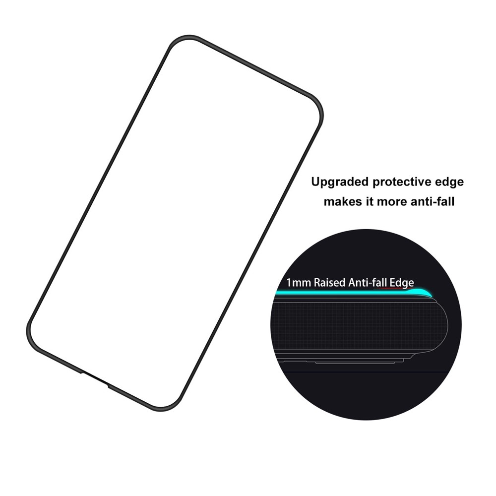 ENKAY HAT PRINCE For iPhone 14 Pro 6.1 inch Full Cover Ultra Clear Tempered Glass Anti-scratch Full Glue Screen Protector-2