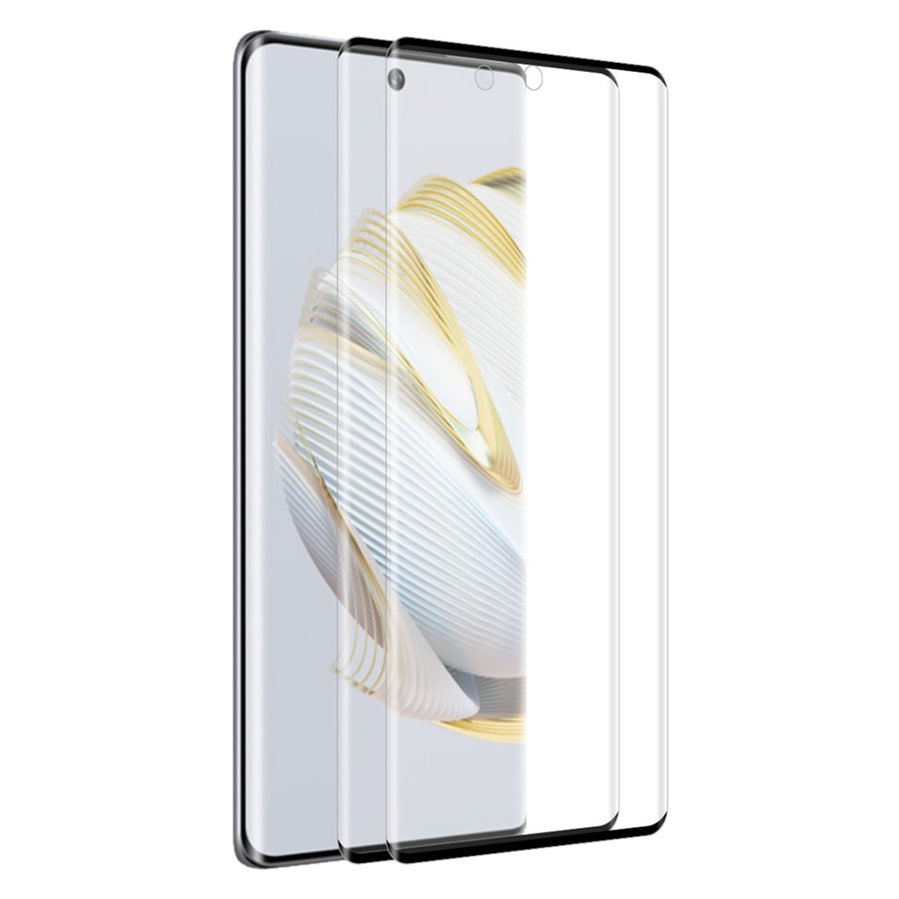 ENKAY HAT PRINCE 2Pcs / Set for Huawei nova 10 4G 3D Curved Tempered Glass Screen Protector Full Cover Side Glue Screen Film-1