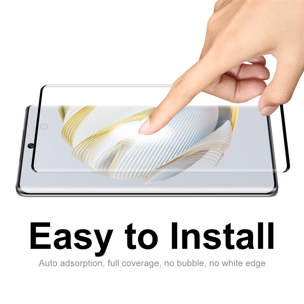 ENKAY HAT PRINCE 2Pcs / Set for Huawei nova 10 4G 3D Curved Tempered Glass Screen Protector Full Cover Side Glue Screen Film-4