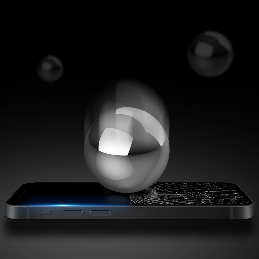 DUX DUCIS For iPhone 14 Pro 6.1 inch Full Cover Medium Alumina Tempered Glass Film HD Clear 0.33mm Full Glue Screen Protector (10D)-4