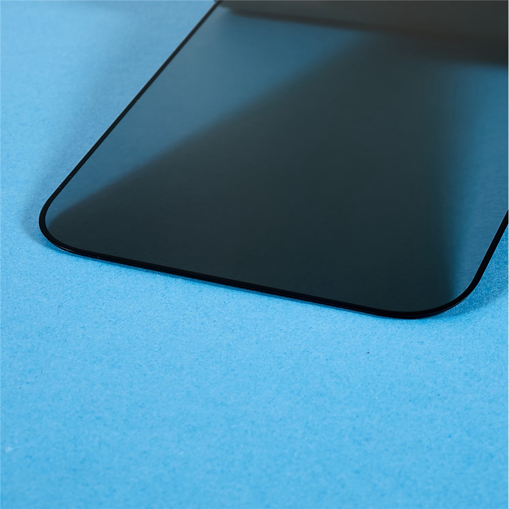 For iPhone 14 Pro 6.1 inch Anti-spy Full Screen High Aluminium-silicon Glass Film Full Glue Silk Printing Anti-abrasion Tempered Glass Screen Protector-6