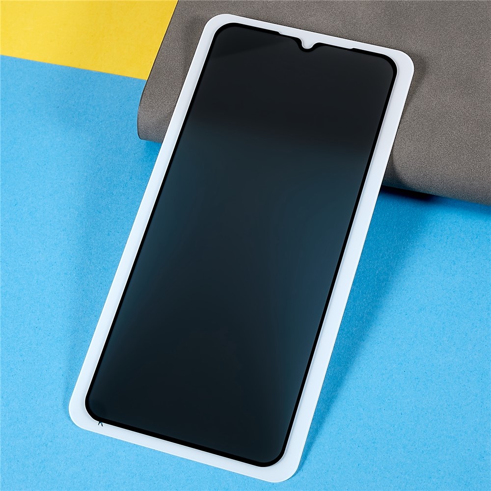 High Aluminium-silicon Glass Full Screen Protector for Samsung Galaxy A33 5G, Anti-spy Full Glue Silk Printing Film-3