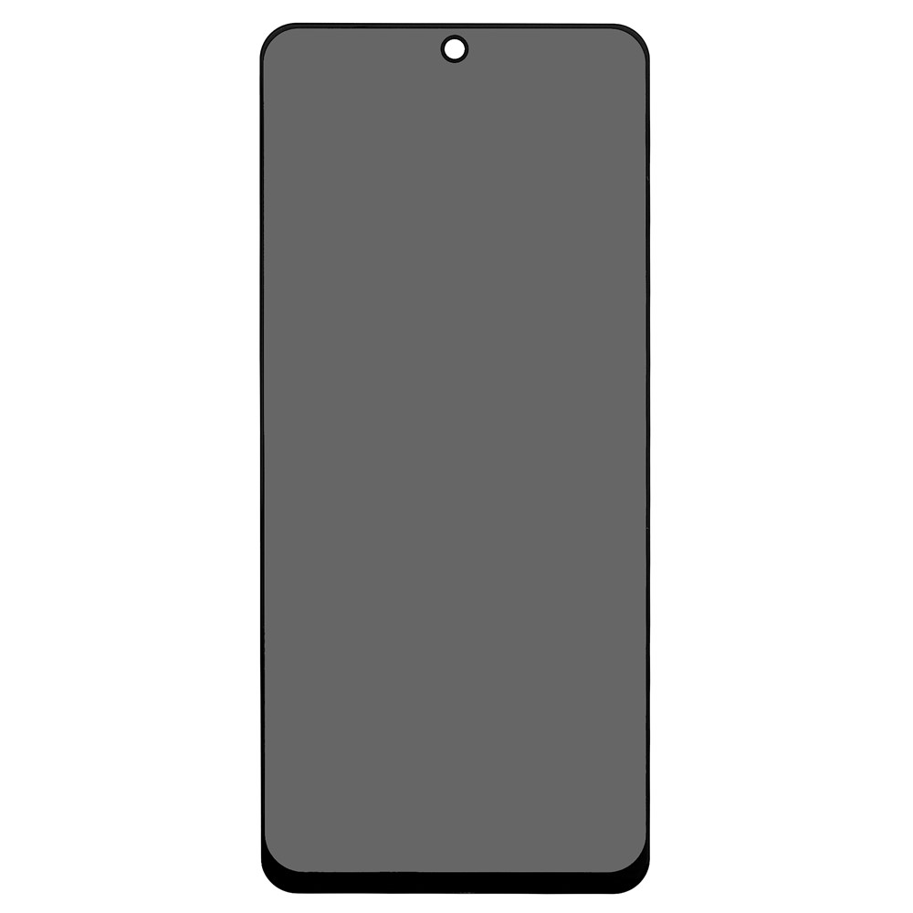 For Samsung Galaxy A73 5G Anti-spy Tempered Glass Screen Protector Full Glue Anti-stains Silk Printing Full Screen High Aluminium-silicon Glass Film-2