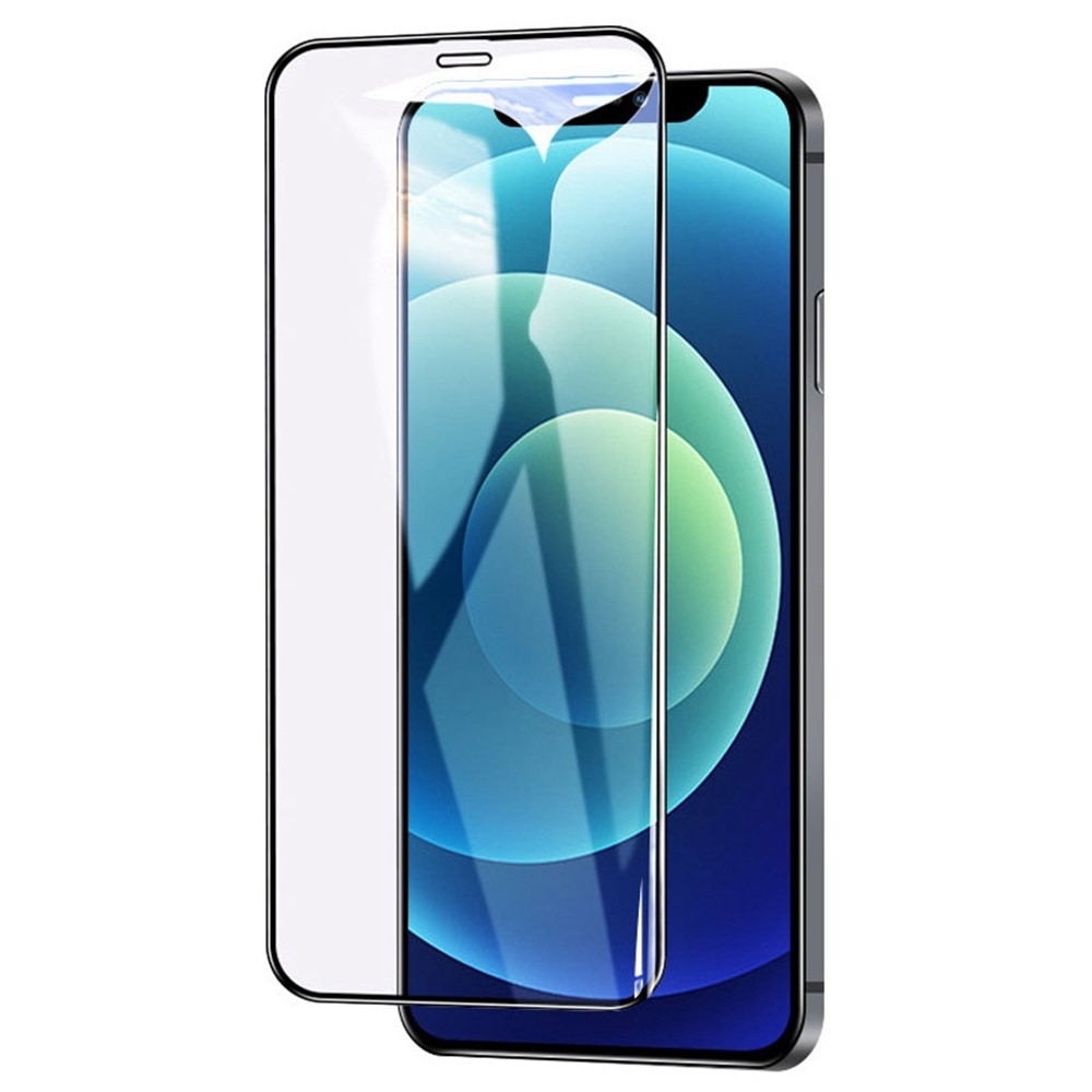 For iPhone 14 Max 6.7 inch Super Clear Smooth Phone Screen Film Anti-fingerprint Full Covering Anti-explosion High Aluminium-silicon Glass Screen Protector-1