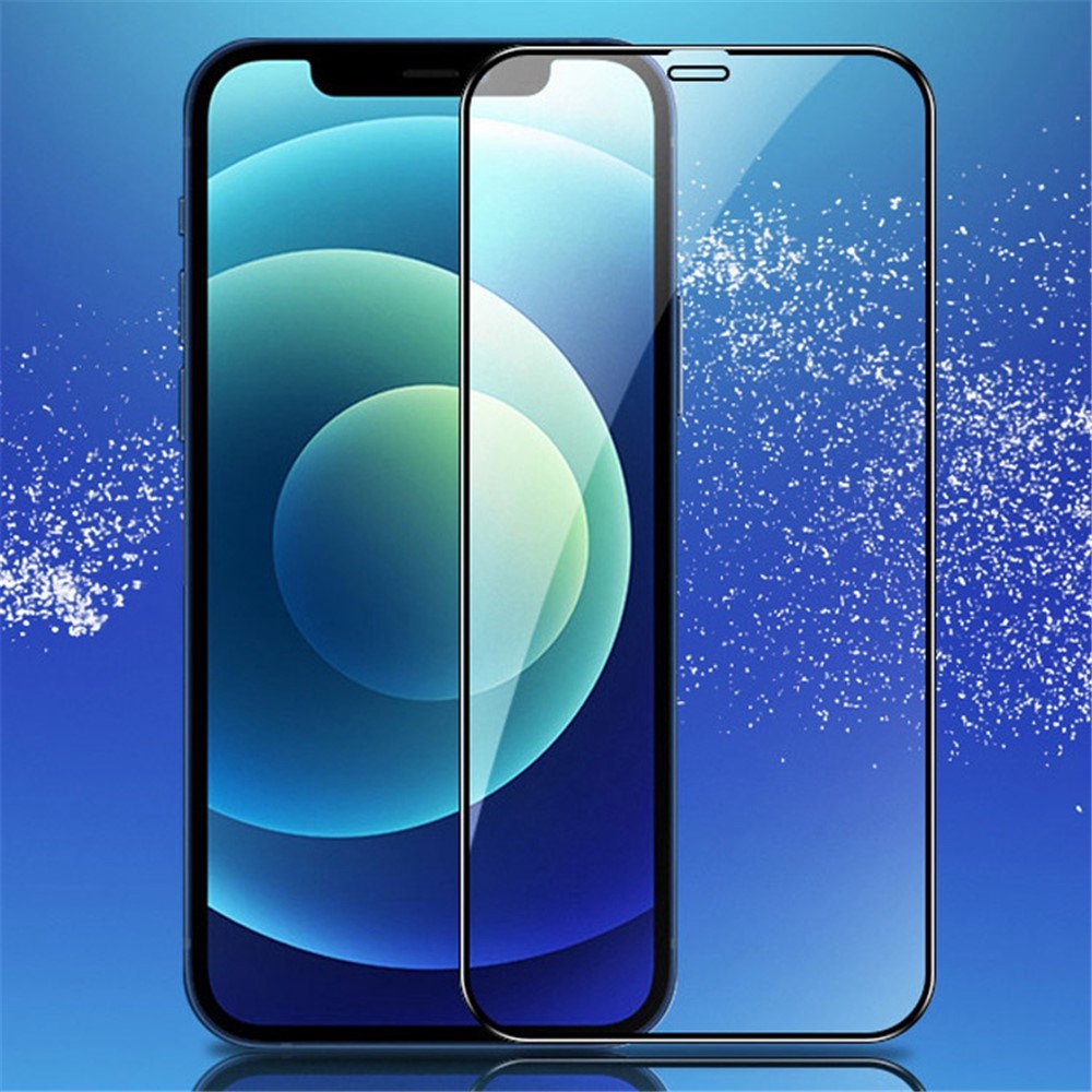 For iPhone 14 Max 6.7 inch Super Clear Smooth Phone Screen Film Anti-fingerprint Full Covering Anti-explosion High Aluminium-silicon Glass Screen Protector-6