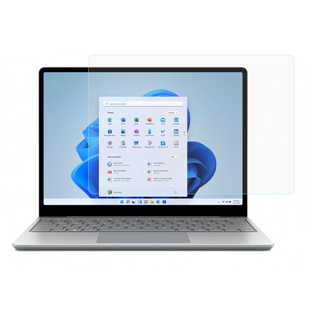 For Microsoft Surface Go 2 0.3mm Arc Edge Full Screen Protector Anti-explosion HD Clear Tempered Glass Film-1