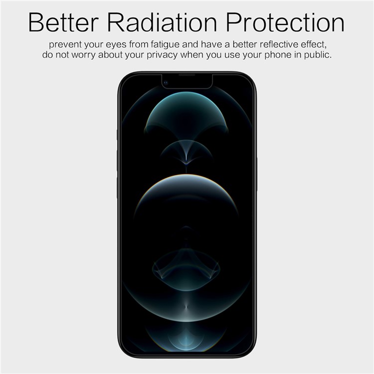 NILLKIN for iPhone 14 Plus Anti-glare Screen Protector Dust-proof Anti-Scratch Matte Phone Screen PET Film-3