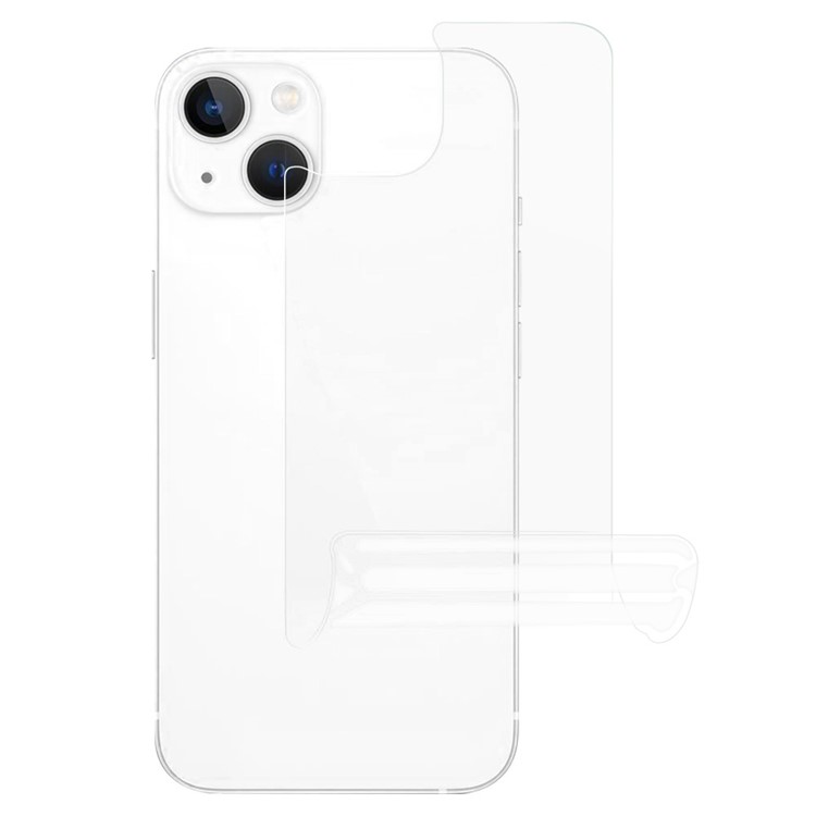 Ultra Clear Phone Back Film for iPhone 14 Plus, Full Cover Scratch-resistant Hydrogel TPU Back Cover Protector-1