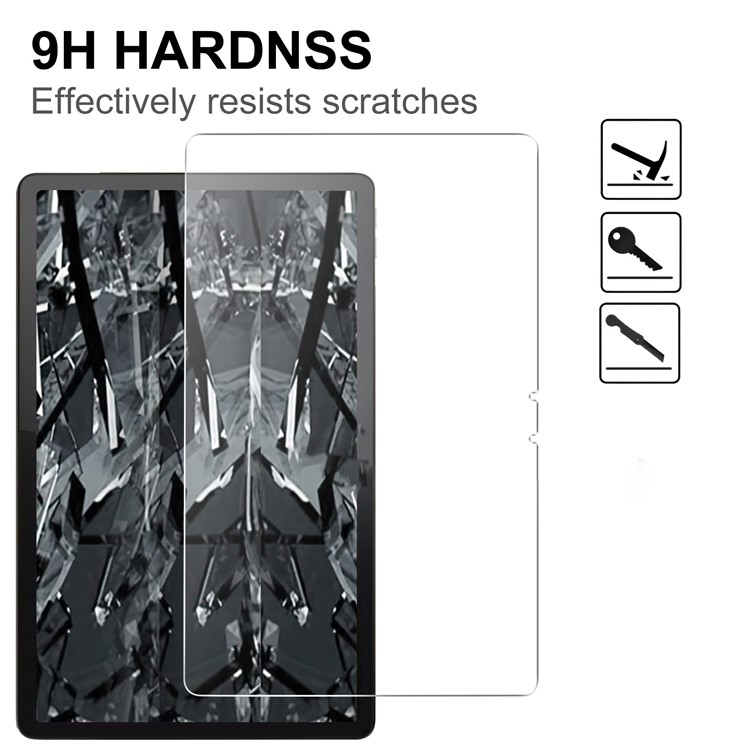 For Lenovo Tab P11 Pro Gen 2 Full Coverage Straight Edge Tempered Glass Anti-explosion HD Clear Screen Protector Film-3