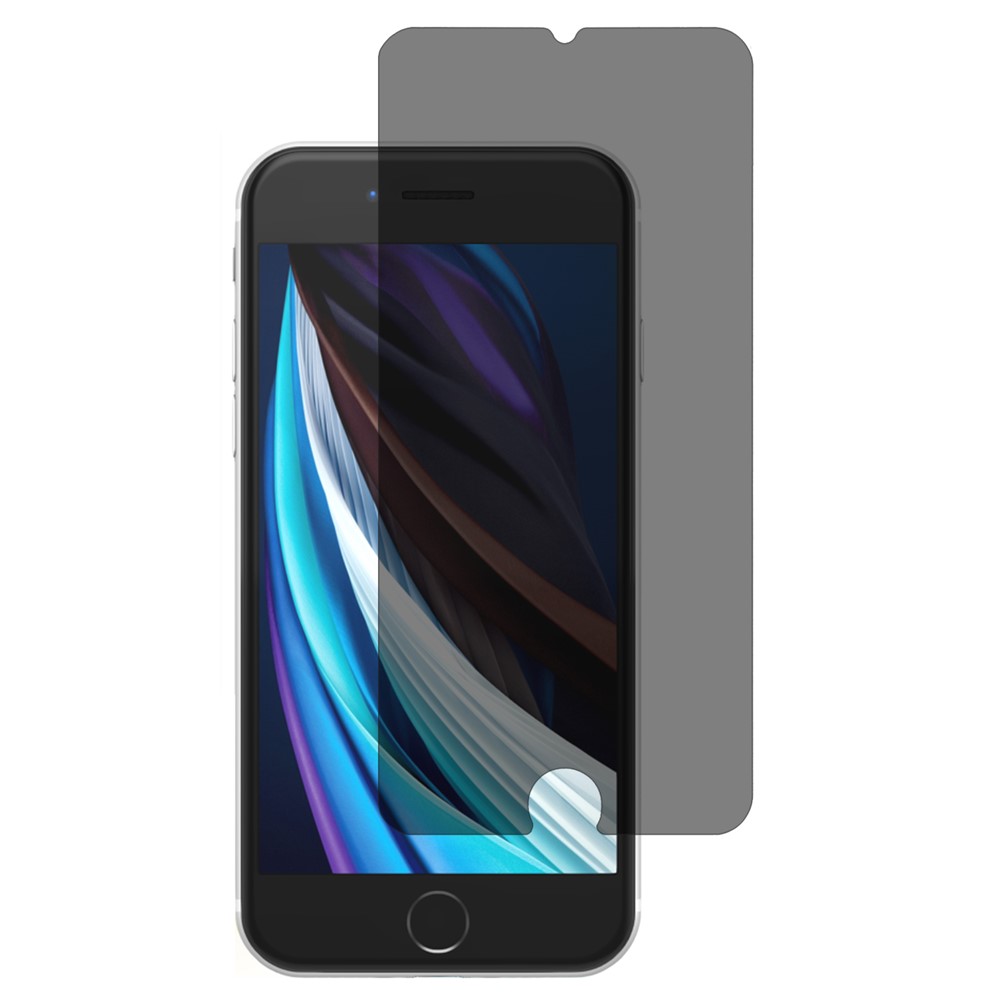 Anti Spy Screen Protector For iPhone SE (2022) / SE (2020) / 8 / 7 / 6 / 6s High Aluminium-Silicon Glass Film