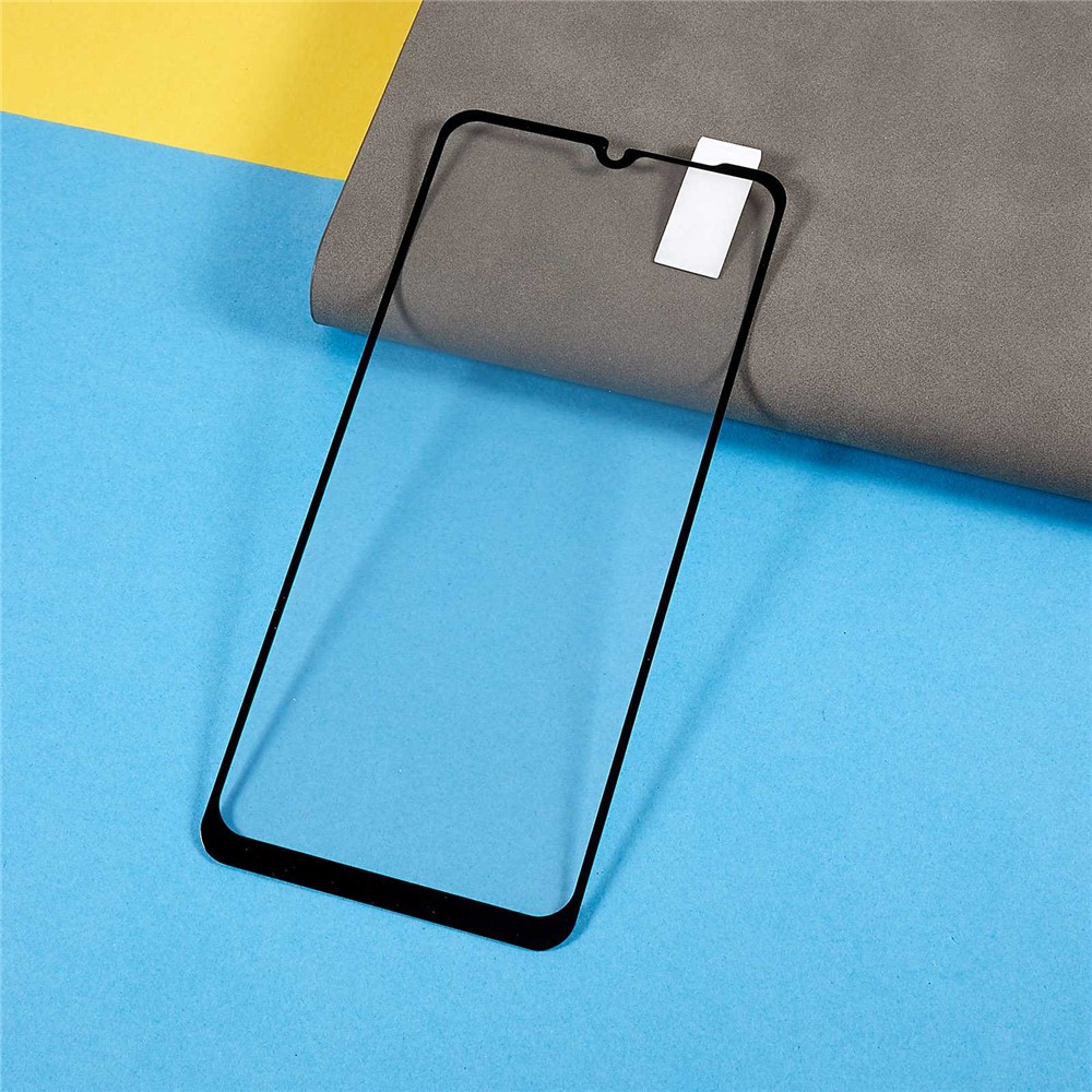 For Xiaomi Redmi A1 4G Full Coverage Silk Printing Screen Protector Full Glue Tempered Glass Film-3