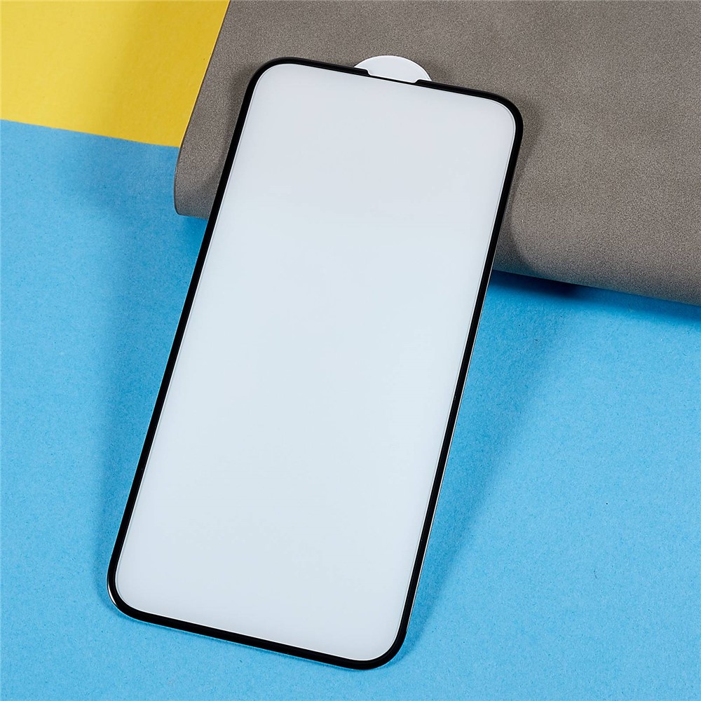 For iPhone 14 Plus 6D Curved Edge Screen Protector Full Cover Full Glue Corning Gorilla Glass Anti-Explosion Ultra HD Film-3