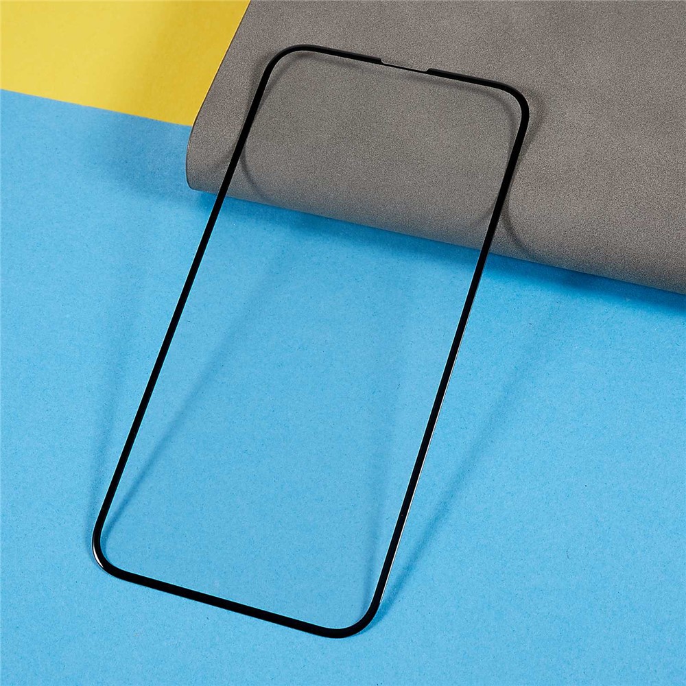 For iPhone 14 Plus 6D Curved Edge Screen Protector Full Cover Full Glue Corning Gorilla Glass Anti-Explosion Ultra HD Film-4