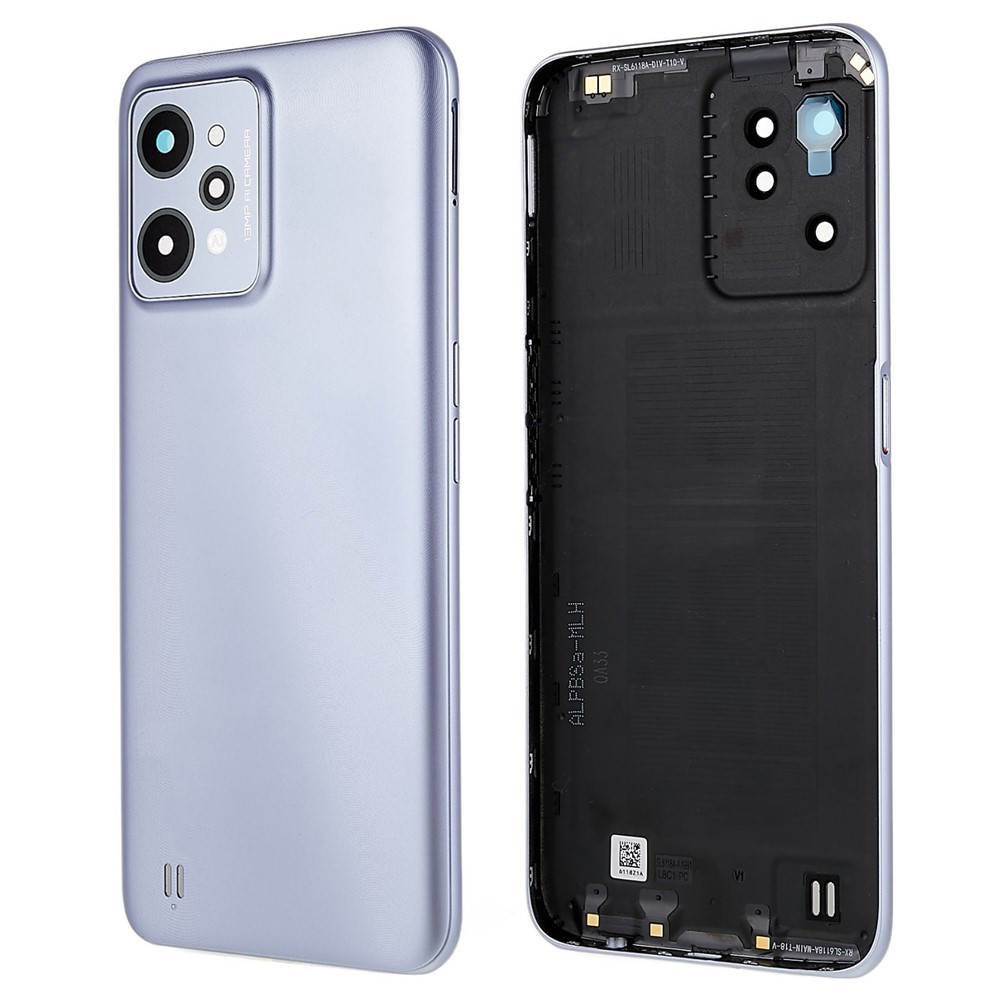 For Realme C31 OEM Battery Housing Back Cover Replacement - Silver-1