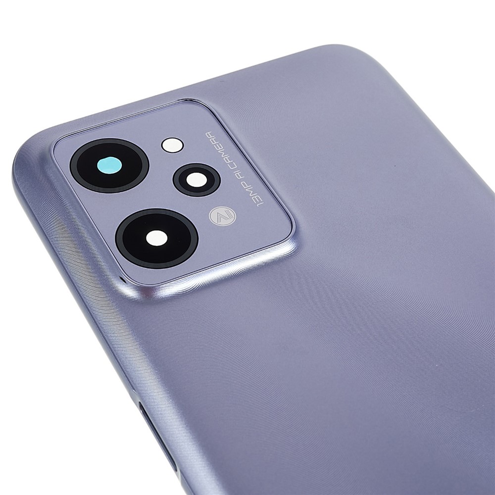 For Realme C31 OEM Battery Housing Back Cover Replacement - Silver-7
