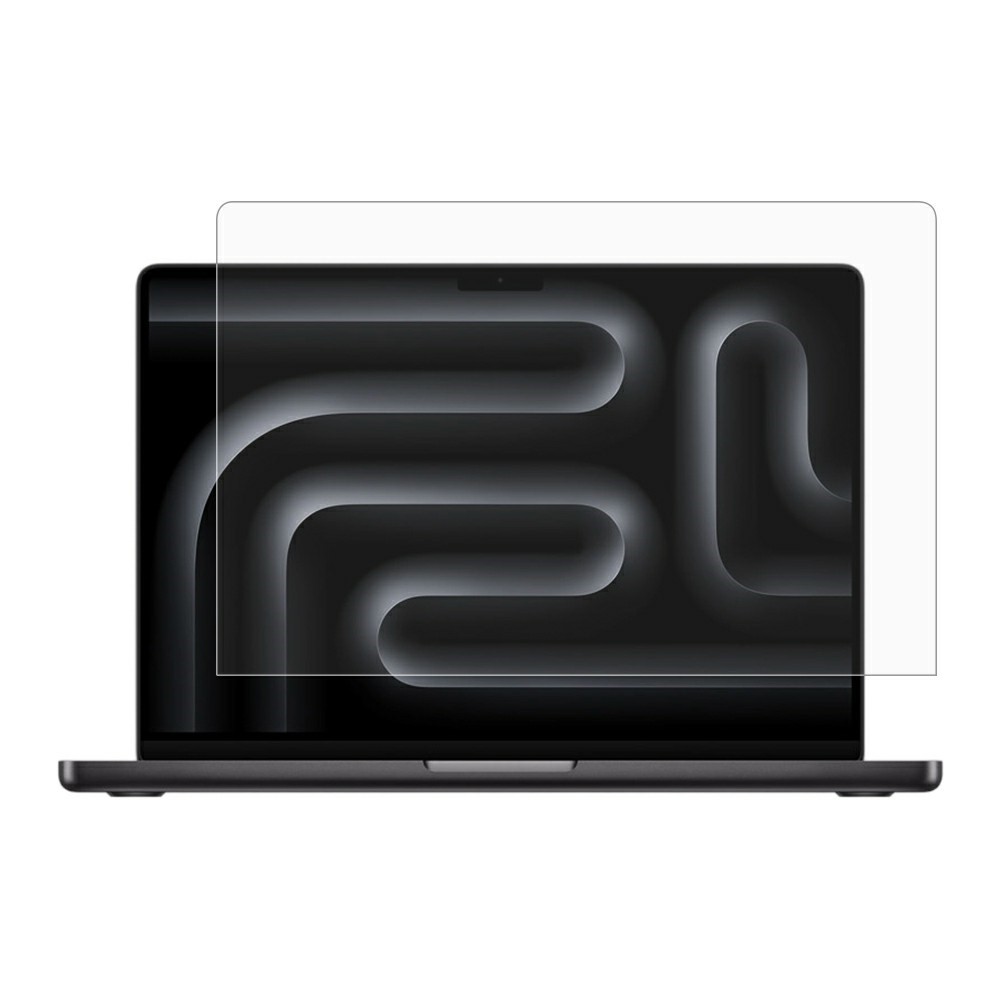 Tempered Glass Film For MacBook Pro 14 inch (2026) A3427 A3426 / (2025) A3434 A3112 A3185 A3401 / (2024) A2918 A2992 / (2023) A2779 / (2022) / (2021) A2442 0.3mm Arc Edge HD Full Screen Protector