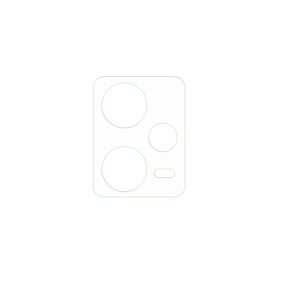 For Xiaomi Redmi Note 12 Pro 5G Camera Lens Protector 9H Hardness High Definition Tempered Glass Rear Lens Film-2
