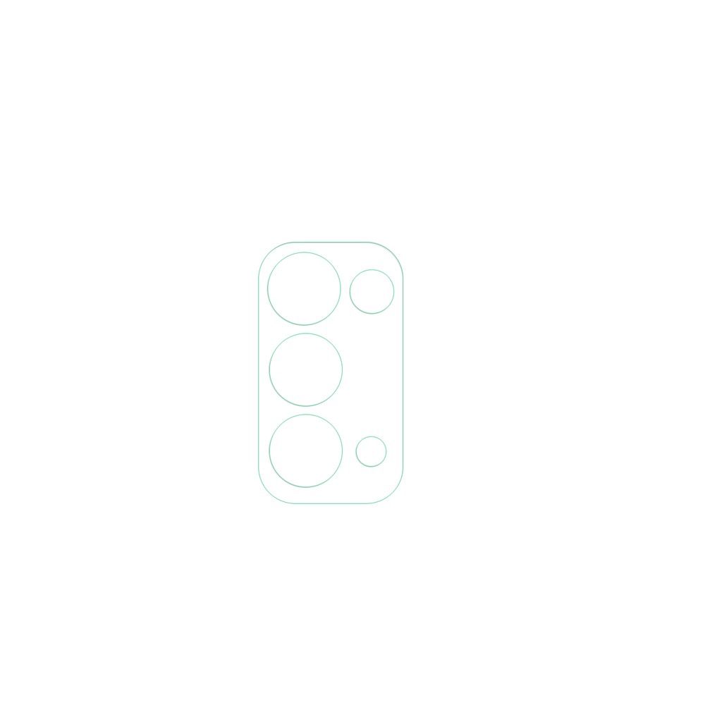 For Oppo Find X3 Lite Ultra Clear Camera Lens Protector 9H Tempered Glass Clear Anti-scratch Rear Lens Guard Film-2