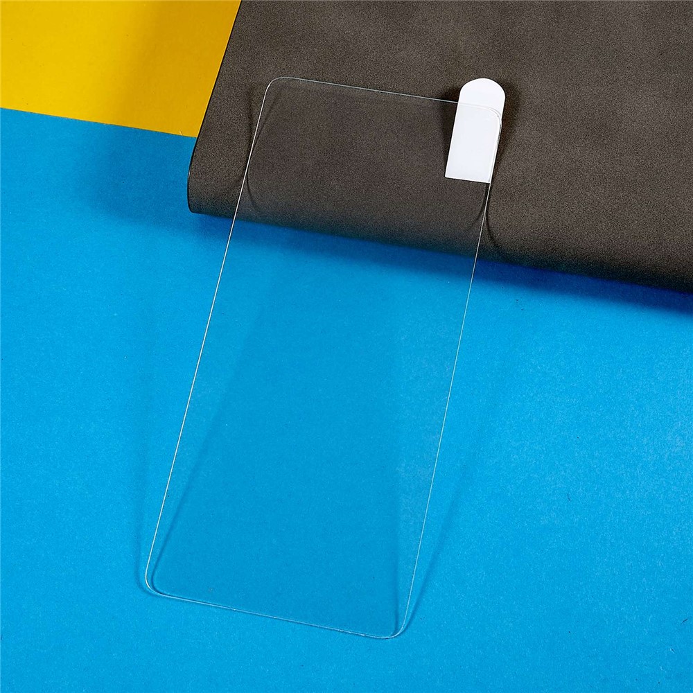 For Motorola Edge (2022) 5G Arc Edge Screen Protector Sensitive Touch High Aluminum-silicon Glass Silk Printing Tempered Glass Film-3