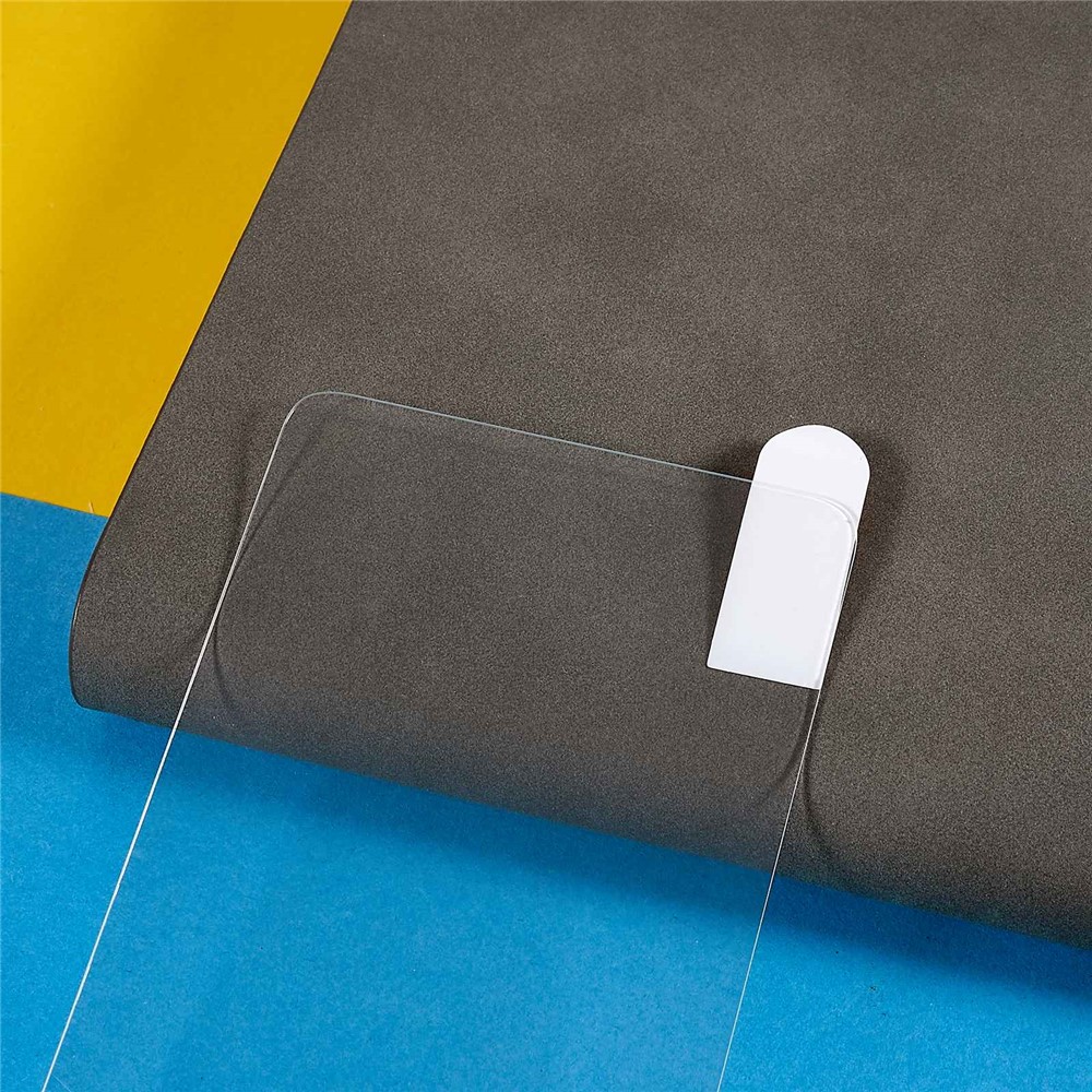 For Motorola Edge (2022) 5G Arc Edge Screen Protector Sensitive Touch High Aluminum-silicon Glass Silk Printing Tempered Glass Film-4