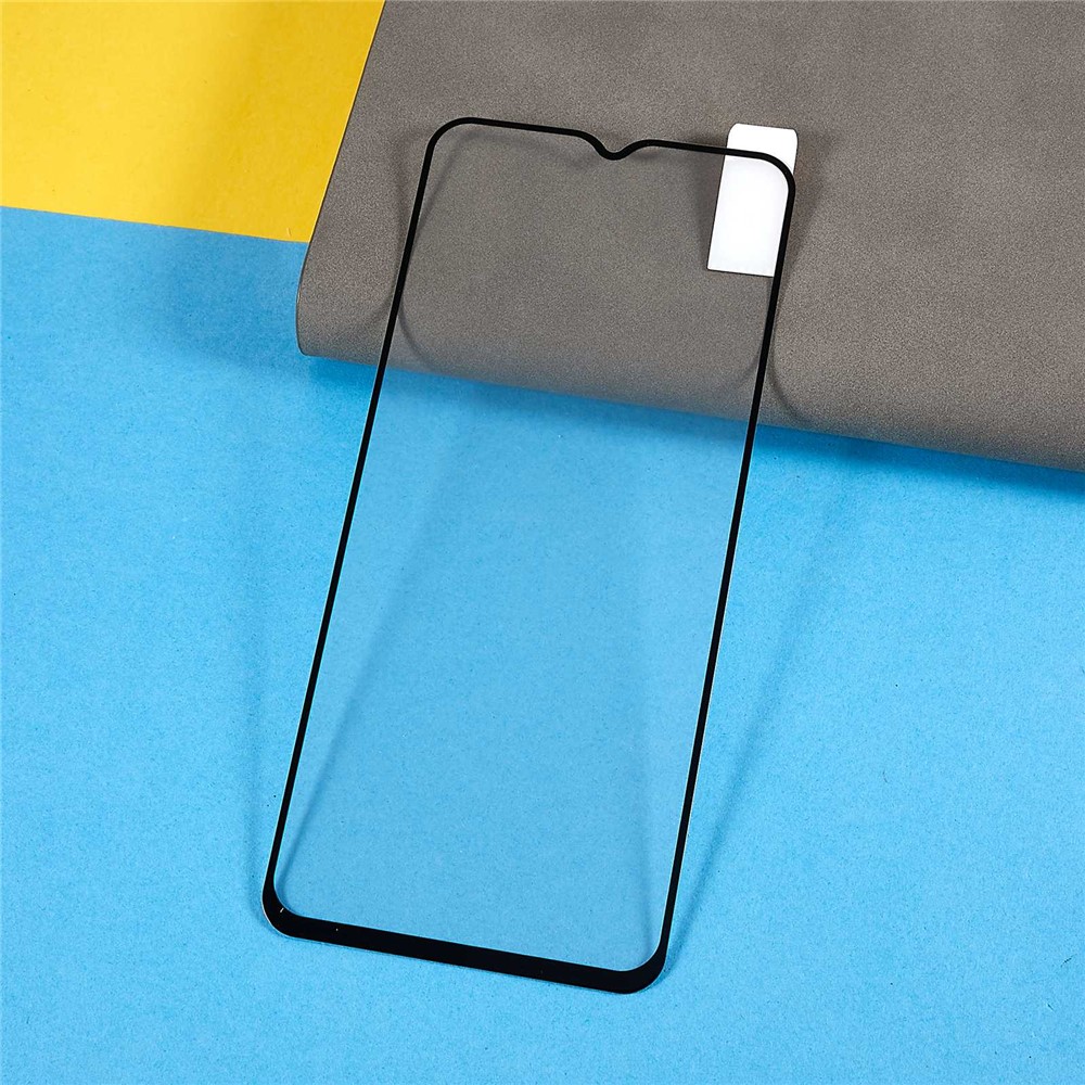 Anti-explosion Screen Protector For Oppo A58 5G, Tempered Glass Full Glue Silk Printing Black Edge Full Covering Film-3