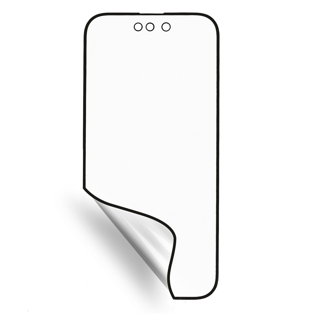 For iPhone 14 Pro Max Soft TPU Screen Protector Anti-fingerprint Full Coverage Matte Ceramic Protective Film-2