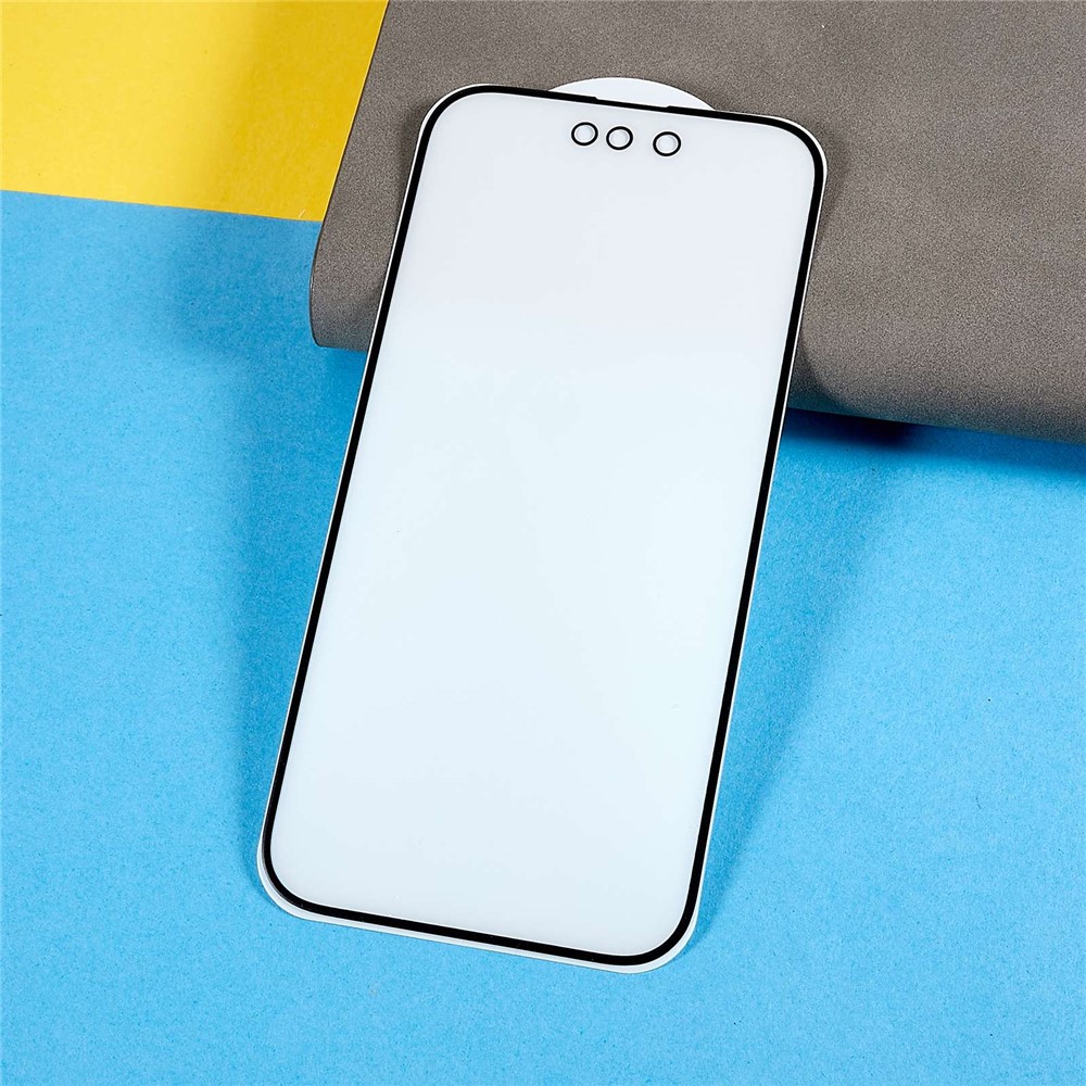 For iPhone 14 Pro Max Soft TPU Screen Protector Anti-fingerprint Full Coverage Matte Ceramic Protective Film-8