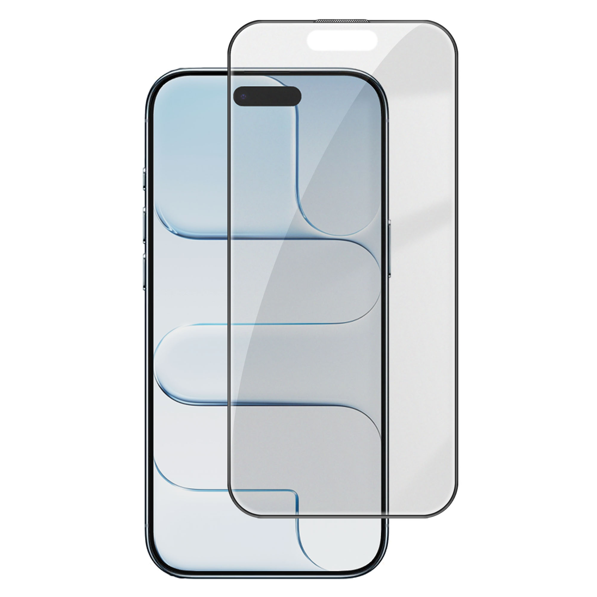 For iPhone Air Screen Protector Anti-Glare Matte Anti-Fingerprint Tempered Glass Film - Transparent
