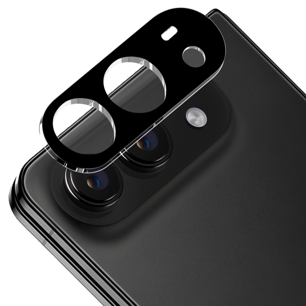 HAT PRINCE for iPhone Duo Camera Lens Protector ENKAY Hat-Prince Integrated Tempered Glass Lens Film - Black