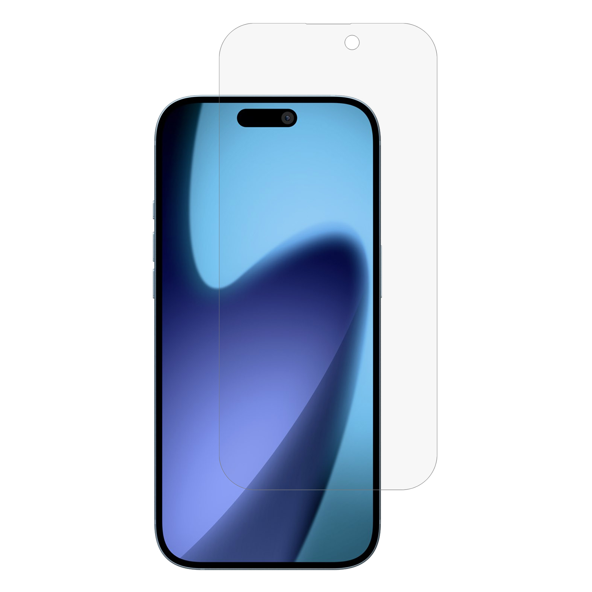 For iPhone 18 Pro Max Matte Screen Protector 0.25 Arc Edge Tempered Glass Anti-Fingerprint Film (NOT Complete Covering) - Matte