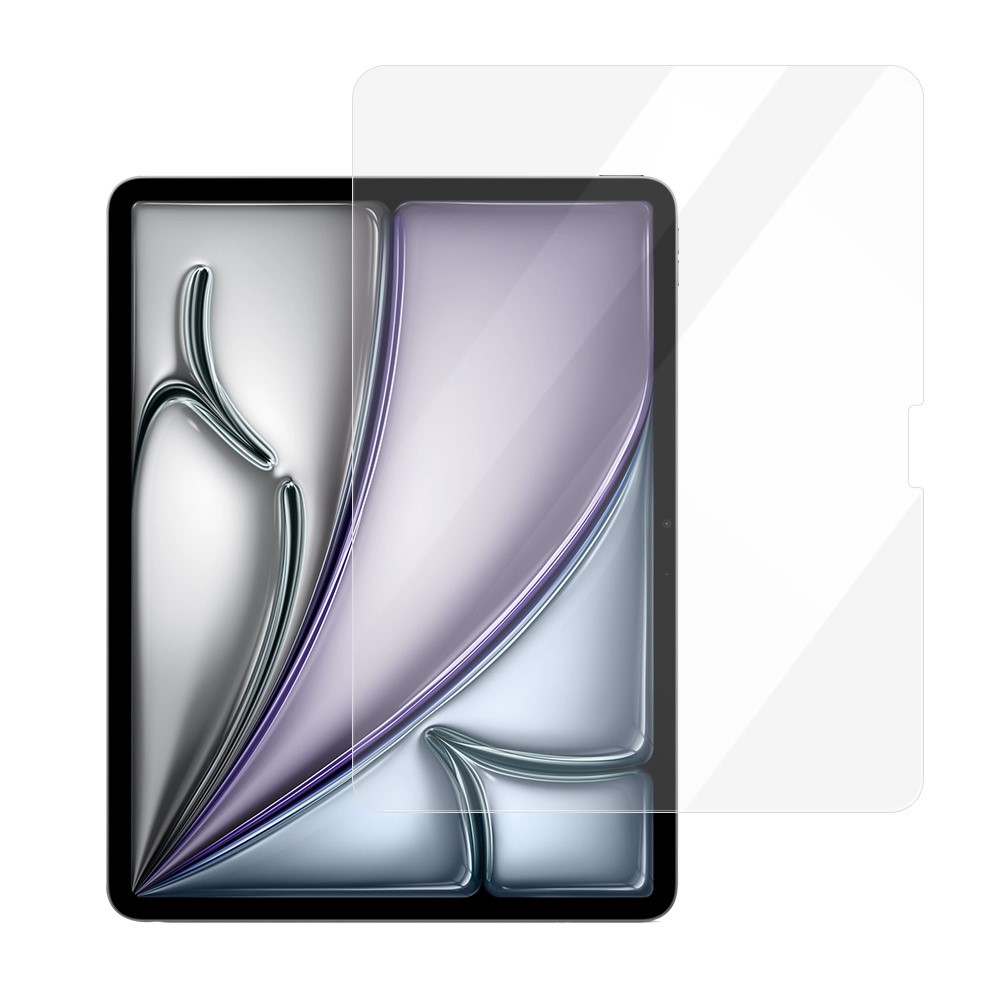ZGA Screen Protector For iPad Air 13 (2026) / (2025) / (2024) , High Aluminium-silicon Glass Full Coverage Anti-Scratch Screen Film - Transparent