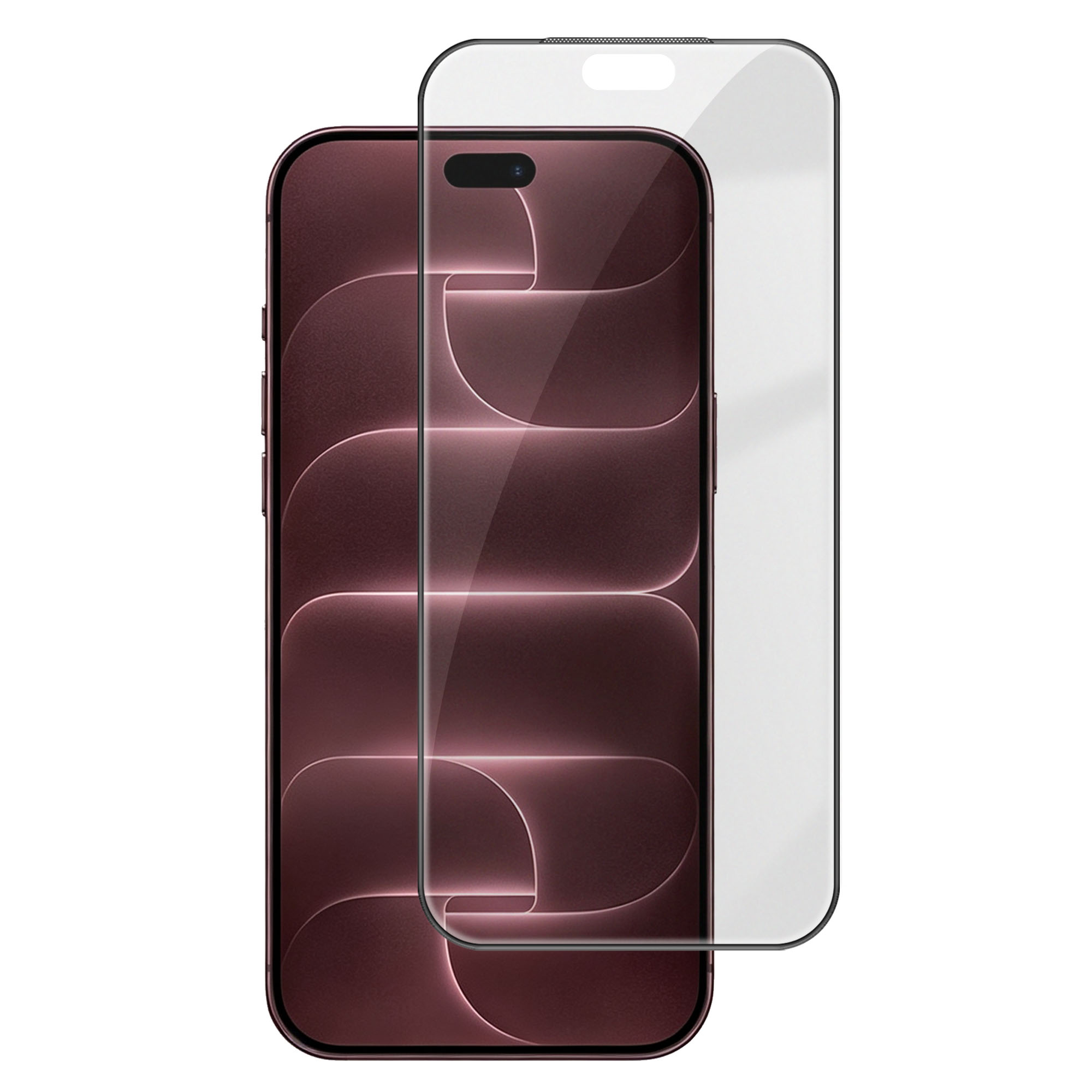 For iPhone 18 Pro Screen Protector Anti-Glare Matte Anti-Fingerprint Tempered Glass Film - Transparent