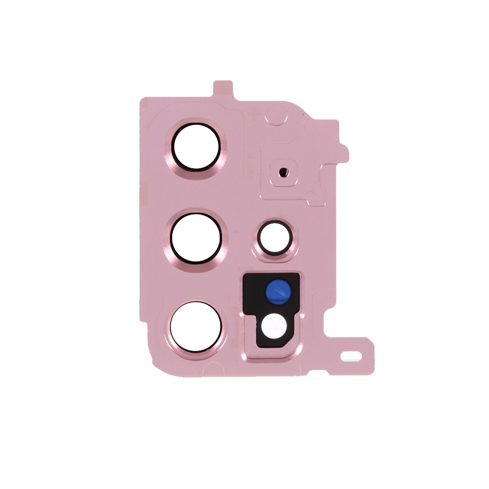 OEM Back Camera Lens Ring Cover with Glass Lens for Samsung Galaxy S20 Plus 5G G985 - Pink-2