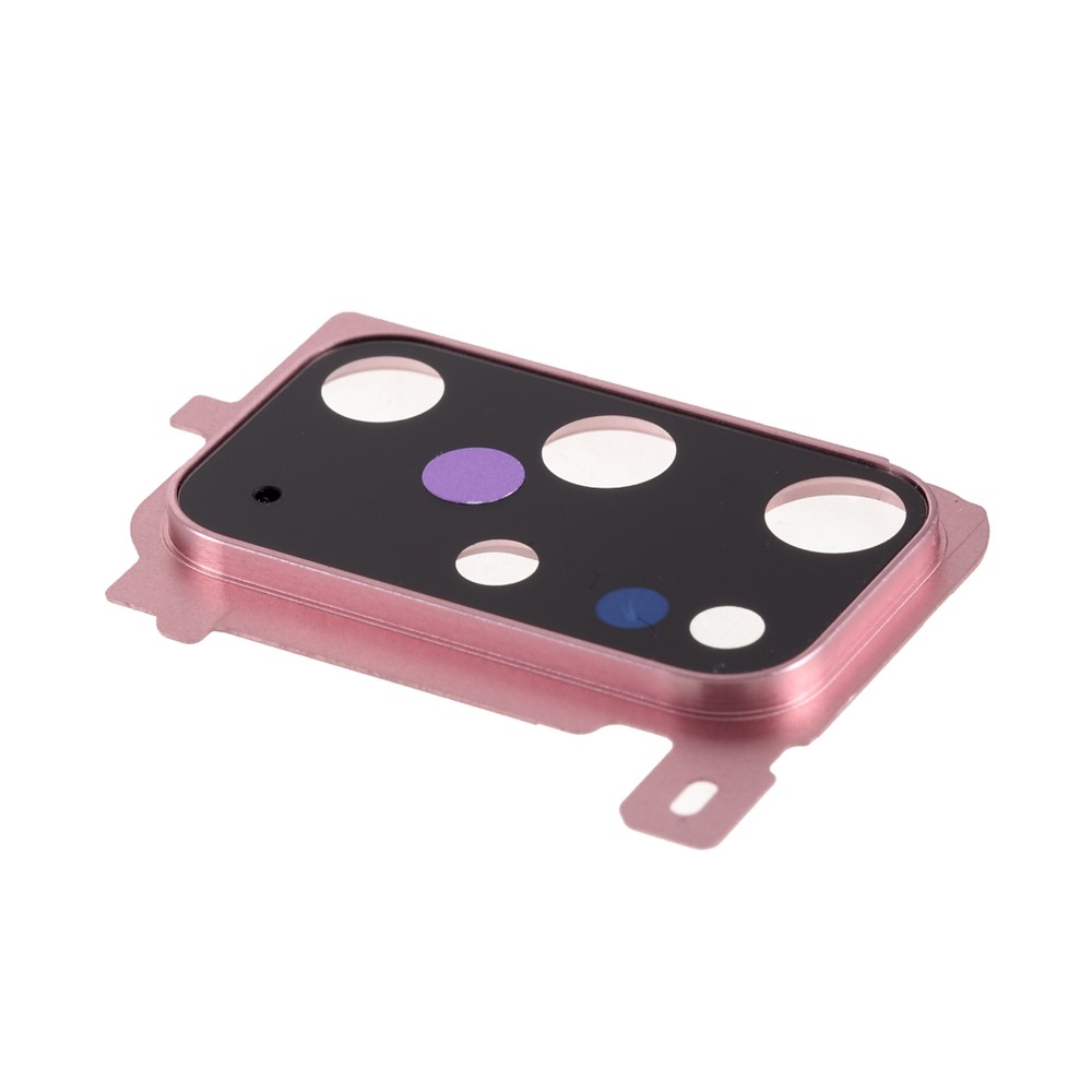 OEM Back Camera Lens Ring Cover with Glass Lens for Samsung Galaxy S20 Plus 5G G985 - Pink-3