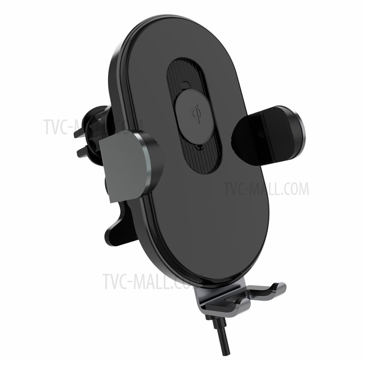 15W Magnetic Qi Car Wireless Charger Auto Smart Scan Fast Charging Holder Car Air Vent Mount for iPhone 12-4