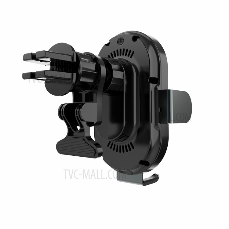 15W Magnetic Qi Car Wireless Charger Auto Smart Scan Fast Charging Holder Car Air Vent Mount for iPhone 12-5