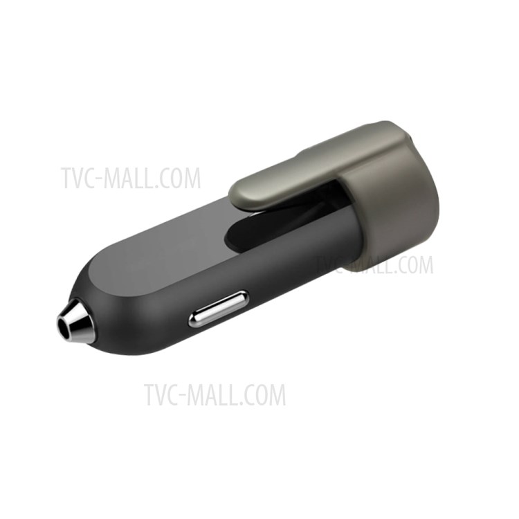 BM2036 3 in 1 Emergency Tool Dual USB Car Charger Safety Hammer Seat Belt Cutter-1